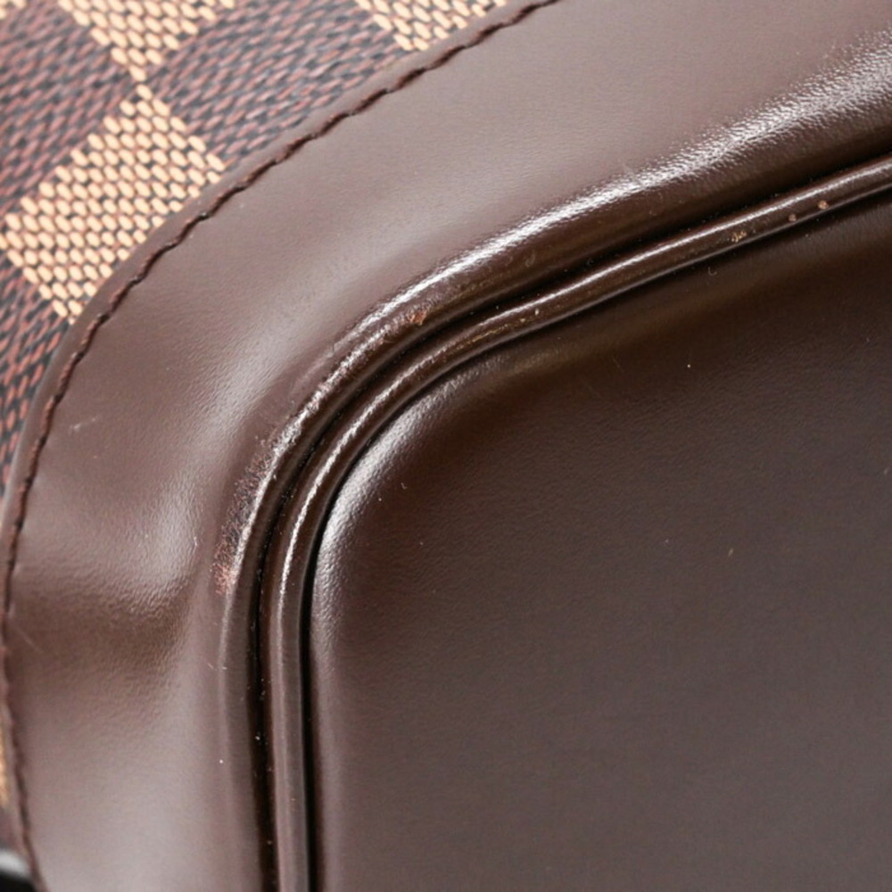 LOUIS VUITTON Authentic Brown Damier Canvas Backpack - Picture 7 of 16